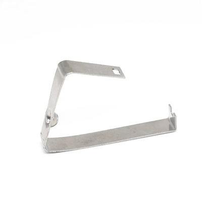 OEM CNC Hardware Stainless Steel Pipe Clamp Bracket with Customized Stamping Process
