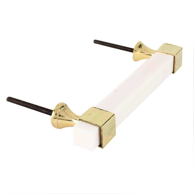 Modern Europe Simple Style Luxury Wood Resin Metal Door Cabinet Knob Handle 128mm