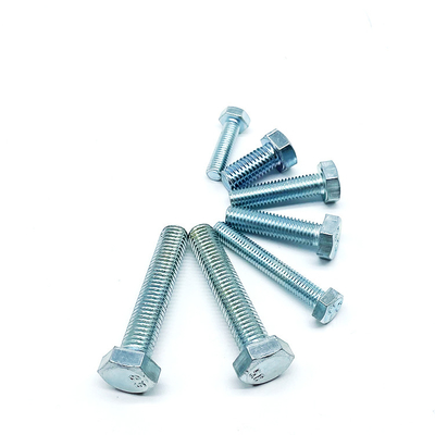 Metric Grade 8.8 DIN931 DIN933 Stainless Steel Galvanized Hex Bolt