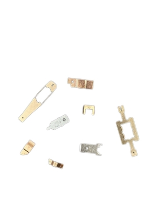 Powder Coating Stainless Steel Switch and Socket Metal Contact Precision Machining