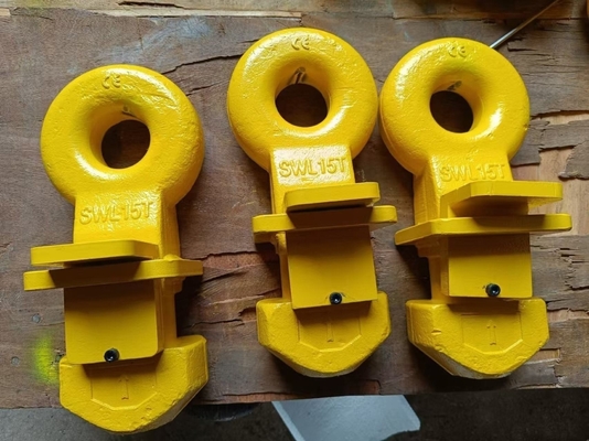 Custom Sizes G80 Container Hook Lifting Hook Rigging Eye for Material Handling Needs