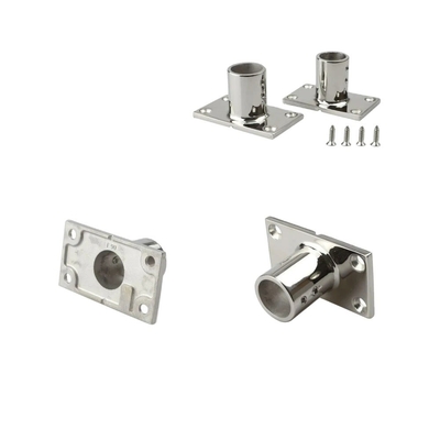 OEM CNC Hardware Parts Stainless Steel Guide Base with Rectangular Base Accessories