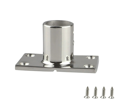 OEM CNC Hardware Parts Stainless Steel Guide Base with Rectangular Base Accessories