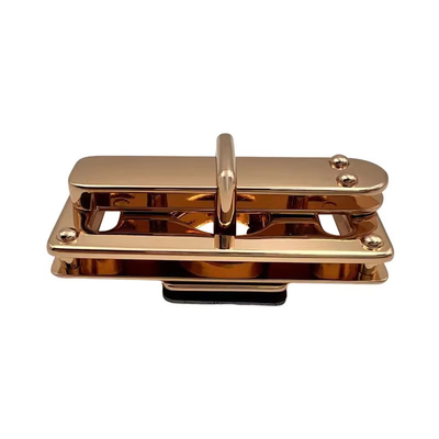 XS-231---004, J6611 Press Handbag Lock Hardware with Push and Turn Metal Lock