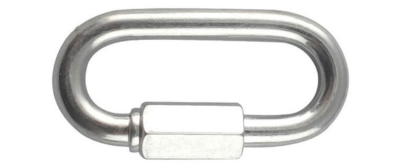 4mm 5mm 6mm Galvanized Oval Quick Link for Rigging Hardware Acceptable OEM