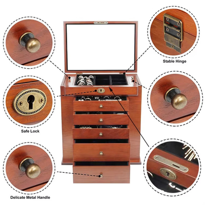 Metal Hardware Accessories Gift Box Lock for Customizable Security