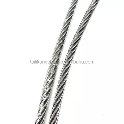 7x7 7X19 Heavy Duty Stainless Steel Wire Rope for General Hardware Applications
