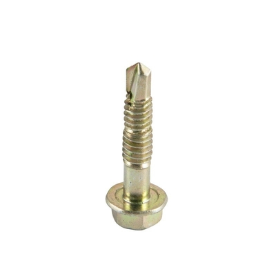 Stainless Steel Half Thread Hexagonal Flange Head Tapping Screw with Stamping Process