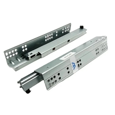 3D Adjustable Under Stage Hidden Drawer with Polishing Process OEM CNC Hardware Parts