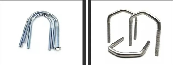 OEM CNC Hardware Parts U-bolt Hardware Processed by Stamping and Powder Coating