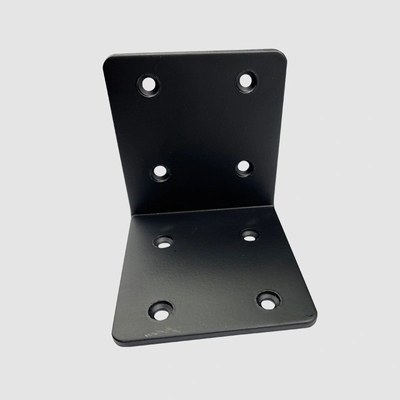 Black Powder Coating Stainless Steel CNC Hardware Components for Customized Assembling