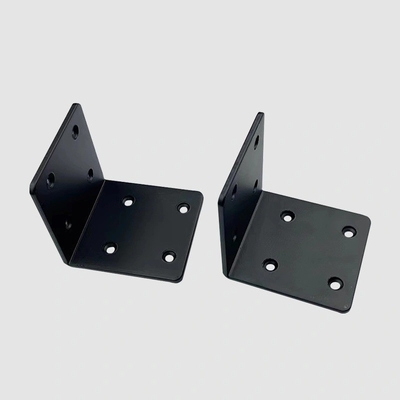Black Powder Coating Stainless Steel CNC Hardware Components for Customized Assembling
