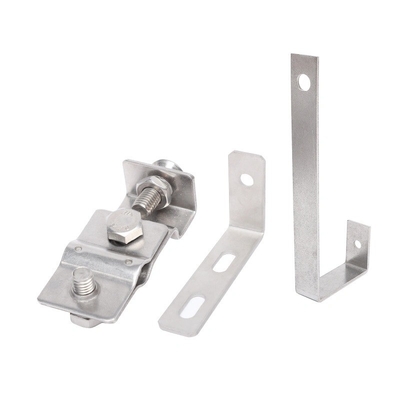 Black Anodized Sheet Metal Stamping Bracket for Custom OEM CNC Hardware Components