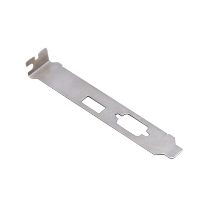 Black Anodized Sheet Metal Stamping Bracket for Custom OEM CNC Hardware Components