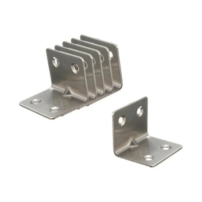 Stamping Process L Shape Steel Flat Angle Iron Metal Cabinet Frame Corner Bracket