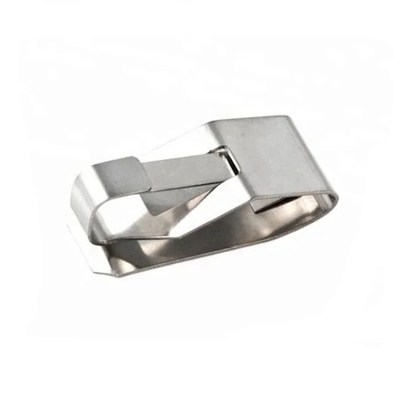 Powder Coating Stainless Steel Money Clips for Wallet Custom Blank Metallic Clip