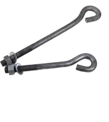 Stainless Steel Precision Hardware Products OEM Plating Concrete L Hook Foundation Bolts