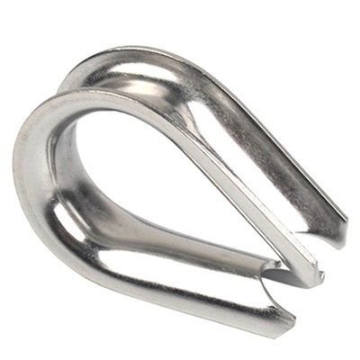 Stainless Steel Wire Rope Thimble for OEM CNC Hardware Parts and Stamping Process