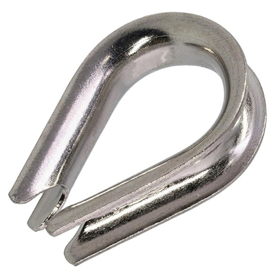 Stainless Steel Wire Rope Thimble for OEM CNC Hardware Parts and Stamping Process