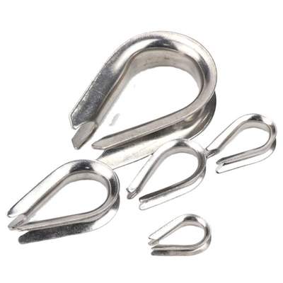 Stainless Steel Wire Rope Thimble for OEM CNC Hardware Parts and Stamping Process