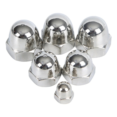 Stainless Steel Hex Cap Nut Hardware for OEM CNC Parts Excellent Performance