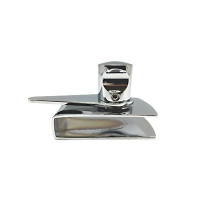 Custom Shower Glass Door Lock Latch Hardware in Stainless Steel OEM CNC Manufactured