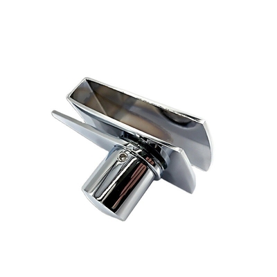 Custom Shower Glass Door Lock Latch Hardware in Stainless Steel OEM CNC Manufactured