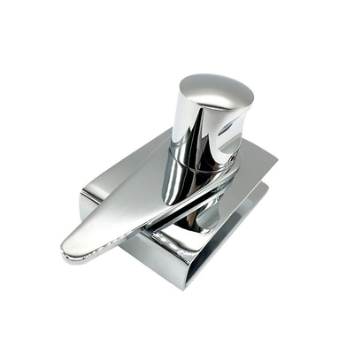 Custom Shower Glass Door Lock Latch Hardware in Stainless Steel OEM CNC Manufactured