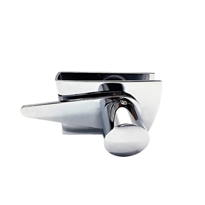 Custom Shower Glass Door Lock Latch Hardware in Stainless Steel OEM CNC Manufactured