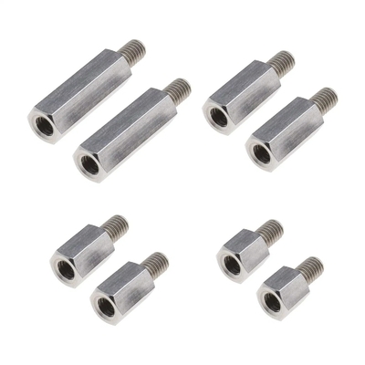 OEM CNC Hardware Parts Male To Female Thread Hex Fasteners with Excellent Performance