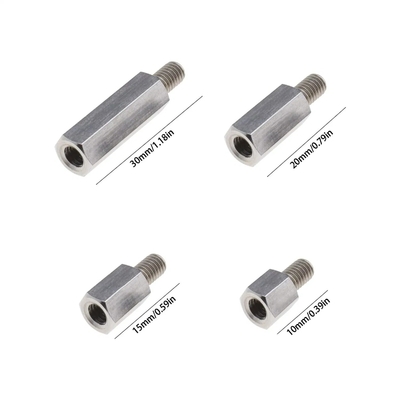 OEM CNC Hardware Parts Male To Female Thread Hex Fasteners with Excellent Performance