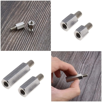 OEM CNC Hardware Parts Male To Female Thread Hex Fasteners with Excellent Performance