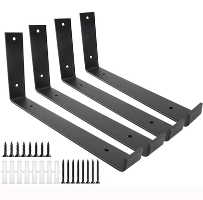Stamping Process Stainless Steel L Shelf for Heavy Duty Modern Wall Floating Shelf Bracket