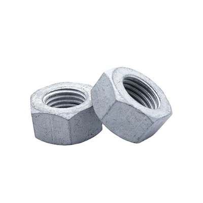 OEM CNC Hardware Parts Carbon Steel Fasteners Hex Nuts with Stamping Process