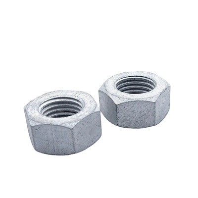 OEM CNC Hardware Parts Carbon Steel Fasteners Hex Nuts with Stamping Process