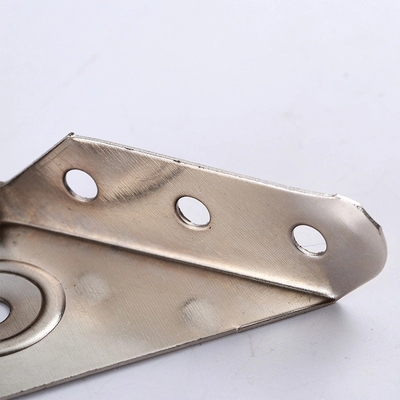 Stamping Process Stainless Steel Corner Braces Bracket for OEM CNC Hardware Components
