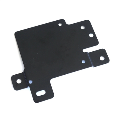 OEM Stainless Steel Components with Black Powder Coating and Laser Cutting Services