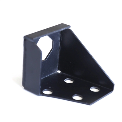 OEM Stainless Steel Components with Black Powder Coating and Laser Cutting Services