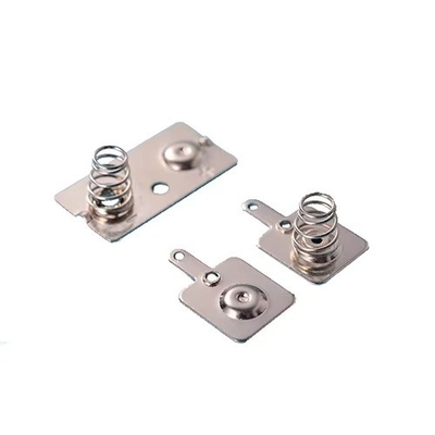Stainless Steel AA/18650 Battery Spring Contacts for Customized Industrial Components