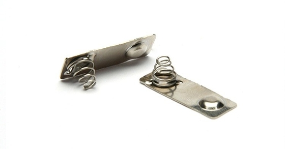 Stainless Steel AA/18650 Battery Spring Contacts for Customized Industrial Components