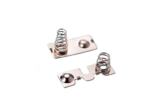 Stainless Steel AA/18650 Battery Spring Contacts for Customized Industrial Components