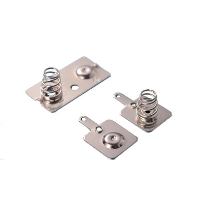 Stainless Steel AA/18650 Battery Spring Contacts for Customized Industrial Components