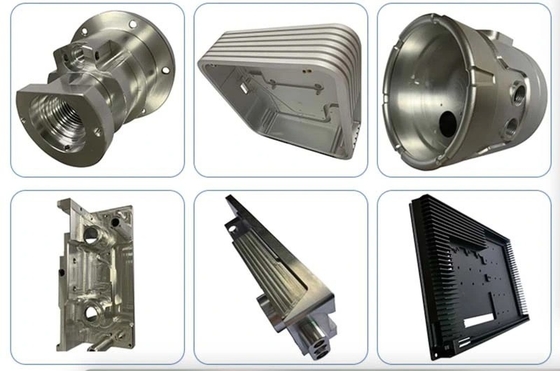 Powder Coating Brass CNC Hardware Components for Machining Parts in Aviation Industry