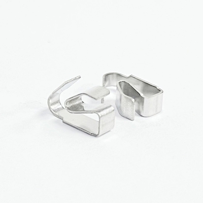 Stamping Process Custom Carbon Steel F Terminal for Precision Hardware Powder Coated
