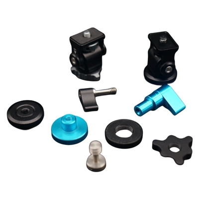 OEM CNC Hardware Components Stainless Steel Photographic Equipment Machined with Anodizing