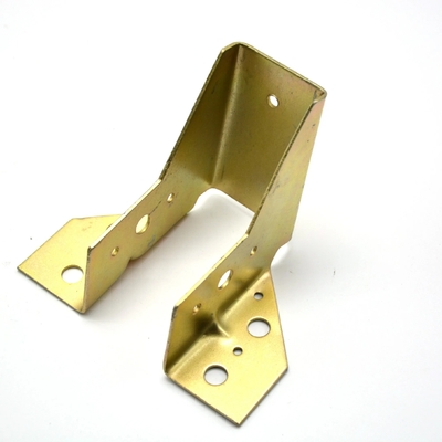 Stainless Steel OEM CNC Hardware Components Galvanized Timber Connector Angle L Bracket Beam Support Builders