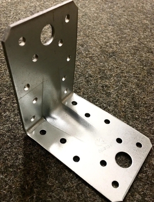 High Duty 90 Degree Angle Brackets Precision Hardware Products with Stamping Process