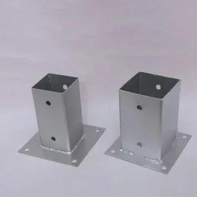 Precision Hardware Products Galvanized Steel Fence Post Anchorage Screws with Plating