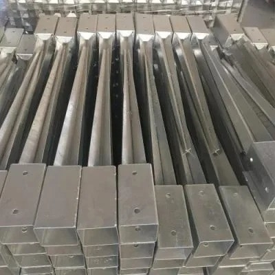 Precision Hardware Products Galvanized Steel Fence Post Anchorage Screws with Plating