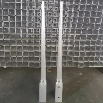 Precision Hardware Products Galvanized Steel Fence Post Anchorage Screws with Plating